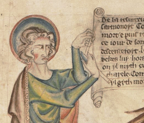 'Holkham Bible Picture Book,' British Library, Add MS 47682, Folio 11r