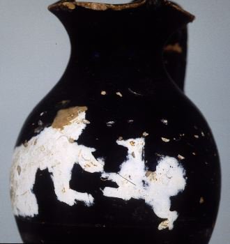 Chous, Child with a Melitan, Greece, ca. ca 450 - 400 BC (Source) http://www.perseus.tufts.edu/hopper/artifact?name=Mississippi%201977.3.109&object=Vase