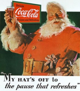 Coca-Cola advert, 1931.