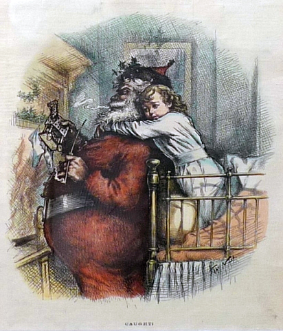 "Caught!" Thomas Nast, 1881.