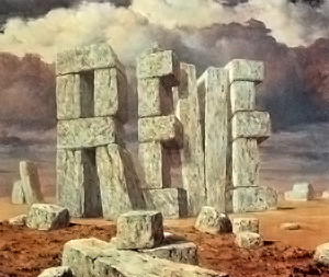 Art of Conversation II (L'Art de la conversation II), Rene Magritte, 1950